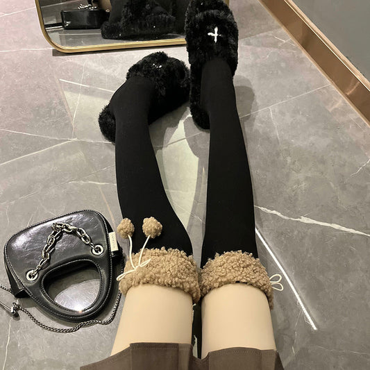 Chaussettes hautes en laine d’agneau Genovaᵀᴹ