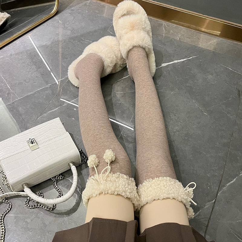 Chaussettes hautes en laine d’agneau Genovaᵀᴹ