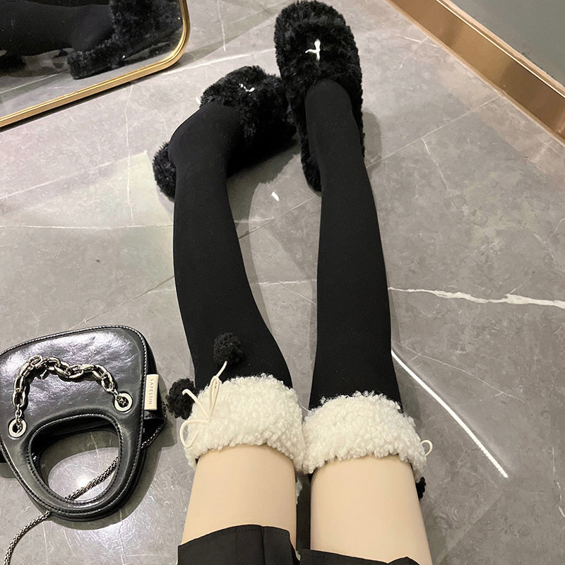 Chaussettes hautes en laine d’agneau Genovaᵀᴹ