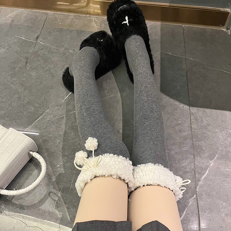 Chaussettes hautes en laine d’agneau Genovaᵀᴹ