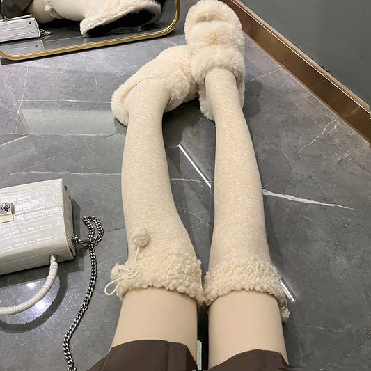 Chaussettes hautes en laine d’agneau Genovaᵀᴹ