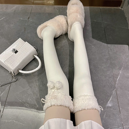 Chaussettes hautes en laine d’agneau Genovaᵀᴹ