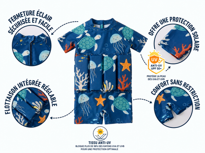 Maillot Flottant anti-UV pour Enfant