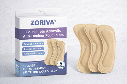 ZORIVA® coussinets adhésifs anti-douleur pour talons