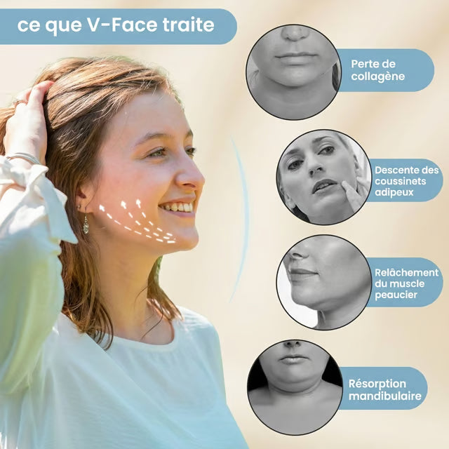 V-Face by FALITY™ — Appareil de massage facial tonifiant