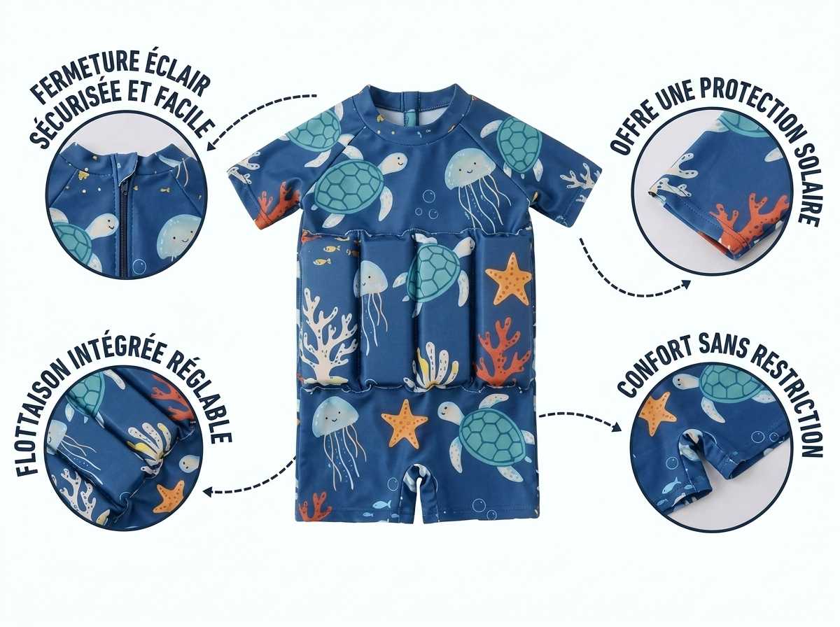 Maillot Flottant pour Enfant