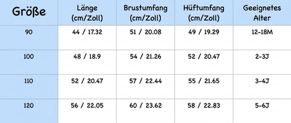 Lern-Schwimmanzug mit UV-Schutz für Kinder